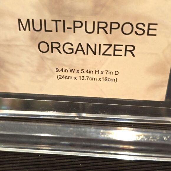 Urban Living Acrylic Multi-Purpose Organizer w/Handle - Picture 10 of 10